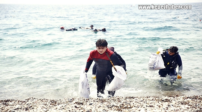 Konyaaltı Sahili'nde Plastiksiz Kıyılar Projesi Başladı