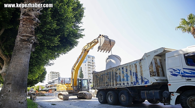 Şirinyalı'da Yağmur Suyu Drenaj Çalışması