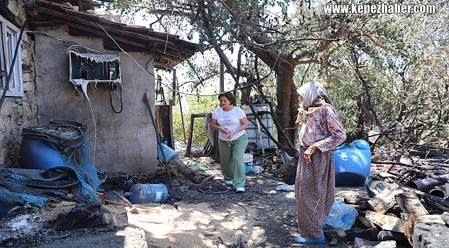 Yangın Sonrası Antalya'dan Destek