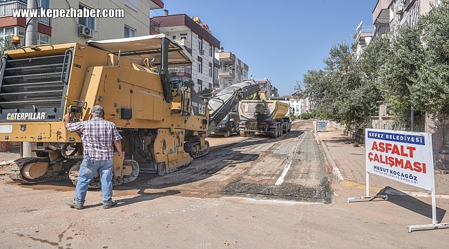 Kuzeyyaka'ya Asfalt Hazırlığı