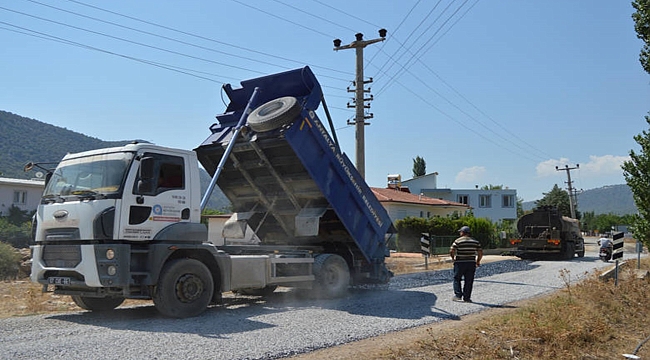 Kırsalda Asfalt Seferberliği Sürüyor