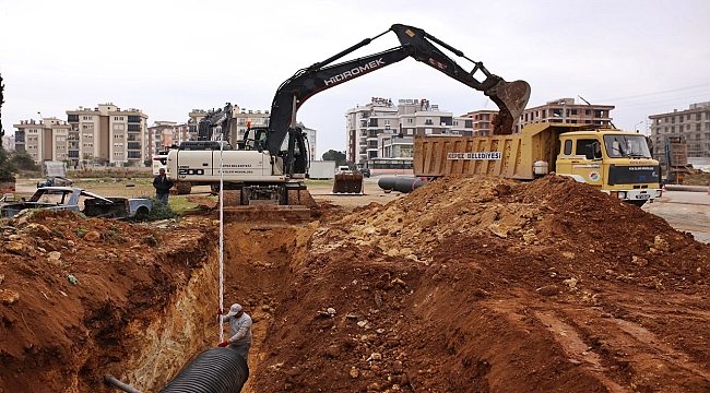 Kepez'den Yağmur Suyu Sorununa Çözüm